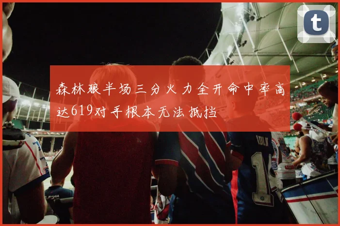 森林狼半场三分火力全开命中率高达619对手根本无法抵挡